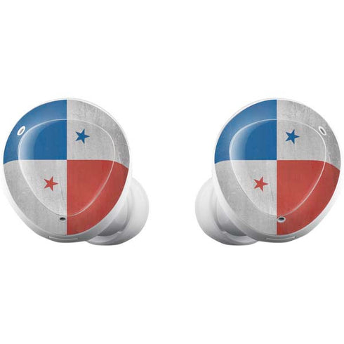 Panama Flag Distressed Galaxy Buds Plus Skin